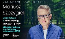 Mariusz Szczygieł na Koszykowej