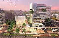 Nowy Dworzec Gda�ski z nowoczesnym centrum biznesowym i przesiadkowym