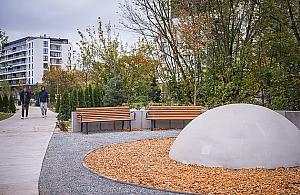 Drugi odcinek skweru Krasińskiego otwarty