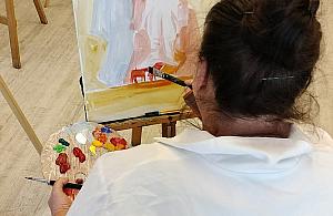 Seniorzy zapraszają na wernisaż i wystawę