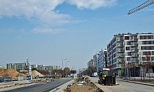 Trwa budowa Człuchowskiej. "Dobrze, że jest szeroka"