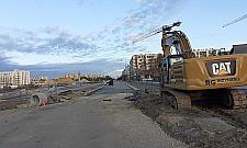 Trwa budowa Człuchowskiej. "Dobrze, że jest szeroka"