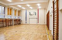 Sala gimnastyczna jak nowa. Komfortowe szatnie i toalety