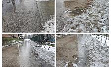 Kiedy odwodnią Brygadzistów? Tak wygląda droga do szkoły i przedszkola