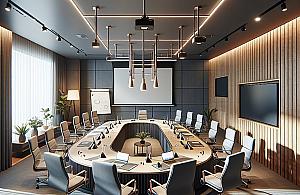 Jak profesjonalnie wyposażyć salę konferencyjną: Praktyczny poradnik