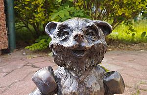 Obok basenu powstanie zielony skwerek z misiem Ratownisiem