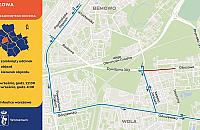 Weekendowy remont Obozowej. Objazdy dla kierowców i utrudnienia dla pieszych