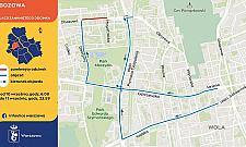 Weekendowy remont Obozowej. Objazdy dla kierowców i utrudnienia dla pieszych