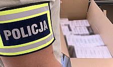 Policja przejęła 130 tysięcy nielegalnych papierosów. Zatrzymano 39-latka