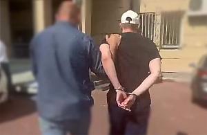 Policyjna akcja w luksusowym apartamentowcu. Zatrzymano poszukiwanego Białorusina