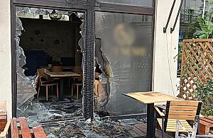Nocne podpalenie restauracji w Warszawie. Policja zatrzymała 46-latka