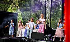 Żoliborz świętował w kosmicznym stylu. Tłumy w parku Żeromskiego