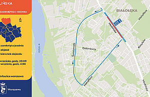 Ostatni etap prac na Modlińskiej. Weekendowe objazdy