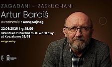 Artur Barciś spotka się z mieszkańcami Warszawy