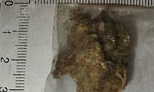 Znaleziony "pakunek" nie uchronił go przed zarzutami