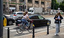 Budowa drogi rowerowej w alei Solidarności. Zwężenia ulic i tydzień bez tramwajów