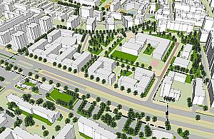 Czy taka będzie przyszłość terenów po Tesco?