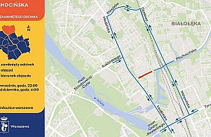 Remont Płochocińskiej. Objazdy i zmiany dla pasażerów komunikacji