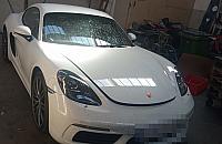 Policyjna "Kobra" odzyskała luksusowe auto