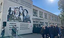 Mural dla bohaterek Powstania Warszawskiego na Wierzbnie