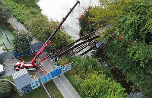 Nowe mostki na Stawach Brustmana. Remont za pół miliona