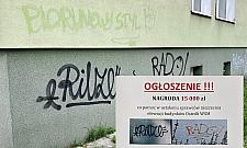 WSM: 15 tysięcy nagrody za wskazanie grafficiarza