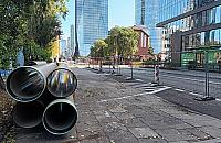 Trwa przebudowa Grzybowskiej. Będzie więcej zieleni i miejsca dla pieszych