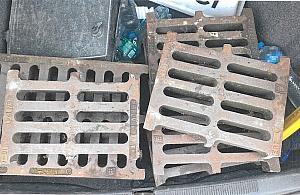 Złodziej włazów do studzienek zatrzymany przez policję