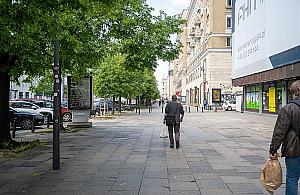 Nowa ścieżka rowerowa i parki kieszonkowe wzdłuż Jana Pawła II