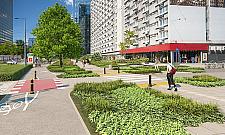 Nowa ścieżka rowerowa i parki kieszonkowe wzdłuż Jana Pawła II