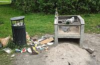 Zakaz grillowania w parku Górczewska?