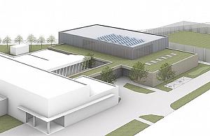 Nowa hala sportowa już powstaje. Kontenery rozebrane