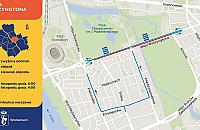 Aleja Waszyngtona zwężona. Kolejny etap remontu od poniedziałku