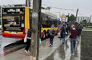 Pasażerowie domagają się wiat przystankowych. "To XXI wiek czy prowizorka?"