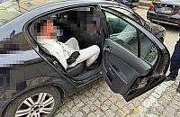 Miał trzy zakazy. Ruszył z piskiem opon