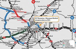 Dziewi firm chce wykona studium wschodniej obwodnicy Warszawy