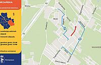 Zagórzańska zamknięta na weekend. Objazdy i zmiany w komunikacji