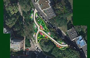 Mieszkańcom skarpy przy Dynasy marzą się schody. Projekt w budżecie obywatelskim