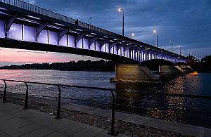 Rewolucja światła na moście Śląsko-Dąbrowskim. Będzie nowa iluminacja i mapping