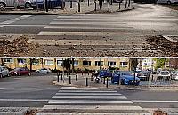 Będą progi zwalniające przed zebrami na Krasińskiego w rejonie placu Wilsona?