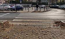 Będą progi zwalniające przed zebrami na Krasińskiego w rejonie placu Wilsona?