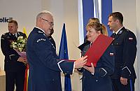 Mł. insp. Beata Załęcka przeszła na emeryturę. Uroczysta zbiórka w KRP Warszawa II