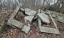 "Czwarta przyroda" czy odpady? RDOŚ chce usunięcia betonowych płyt z parku Żerańskiego