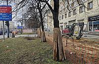 Start przebudowy al. Jana Pawła II. Powstanie droga rowerowa i trzy parki kieszonkowe