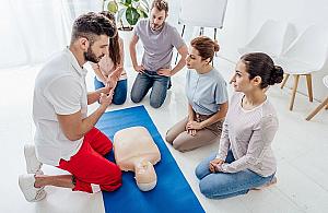 uczestnicy szkoleń pierwszej pomocy