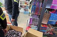 Ponad 500 podróbek w centrum handlowym. Policja zabezpieczyła towar