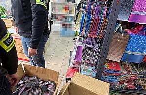 Ponad 500 podróbek w centrum handlowym. Policja zabezpieczyła towar