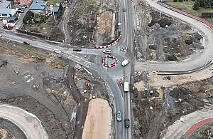 Rozbudowa DK61 Legionowo-Zegrze. Wiosną przyspieszą prace i zmieni się organizacja ruchu