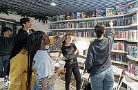 Uczniowie z USA odwiedzili Targówek.