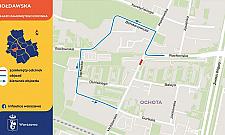 Ulica Mołdawska z utrudnieniami. Objazdy i zmiany w ruchu